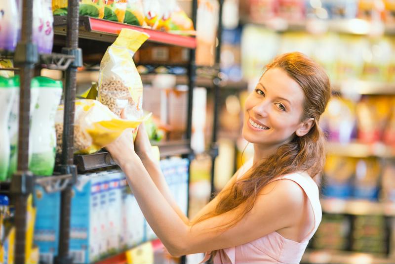 Buy foods in bulk to save some money.