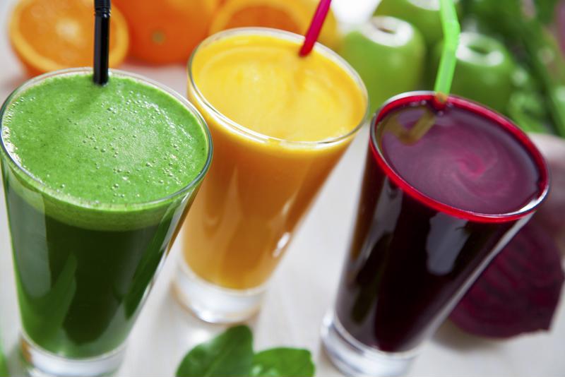 Juicing offers the most nutritional content from fresh fruits and vegetables. 
